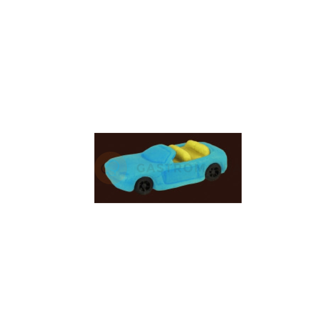 Autko kabriolet, figurka z cukru 6,5 cm, jasny niebieski | MAGMART, AK06