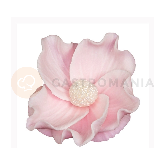 Kwiat dzika róża mała z cukru 8 cm, różowy | MAGMART, K 014M