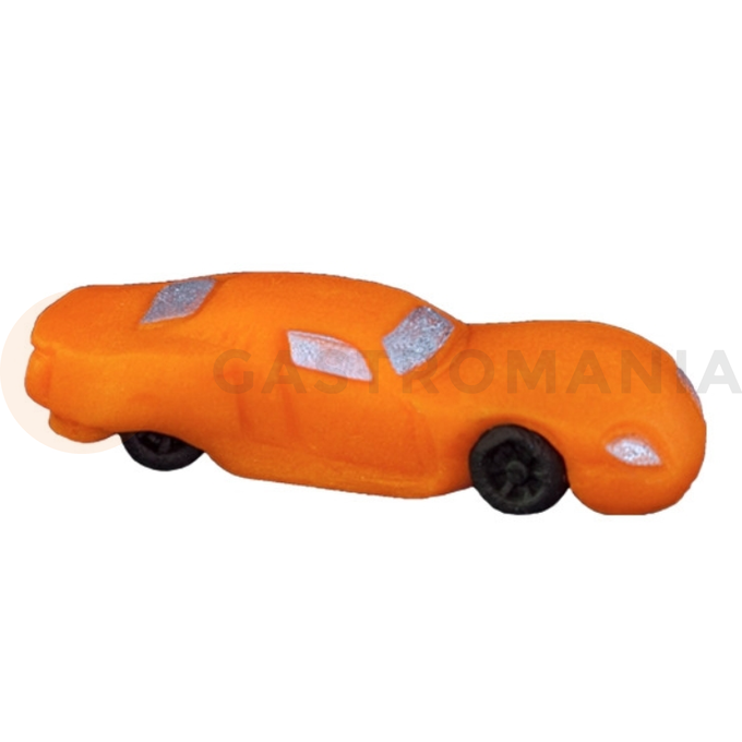 Autko sportowe, figurka z cukru 7,5 cm, pomarańczowy | MAGMART, AM02
