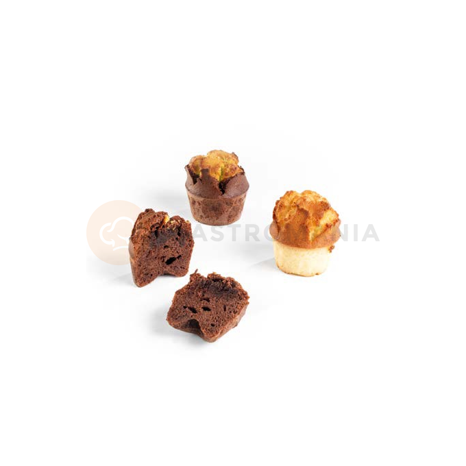 Silikonowa forma w kształcie muffinków - 96 szt. -30SIL06N | MARTELLATO, Individual Cake