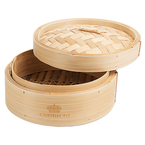 Koszyk bambusowy do gotowania na parze, średnica 200 mm | CONTACTO, 4852/200