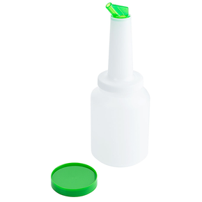 Dyspenser barmański z polipropylenu, 2 l, biało - zielony | CONTACTO, 5843/209