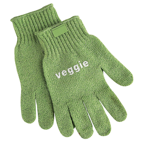 Rękawice do czyszczenia warzyw, zielone | CONTACTO, 6537/006