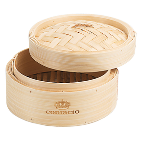 Koszyk bambusowy do gotowania na parze, średnica 175 mm | CONTACTO, 4852/175