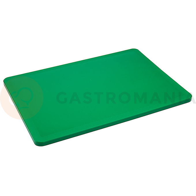 Deska do krojenia HACCP 345x245x10 mm, zielona | CONTACTO, 1524/356