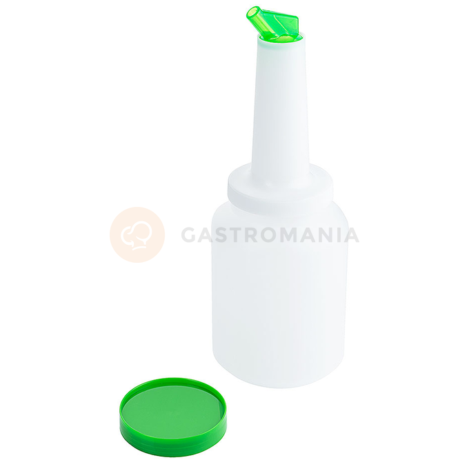 Dyspenser barmański z polipropylenu, 2 l, biało - zielony | CONTACTO, 5843/209
