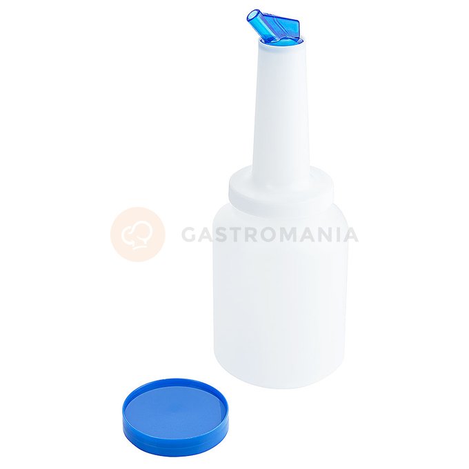 Dyspenser barmański z polipropylenu, 2 l, biało - niebieski | CONTACTO, 5843/207