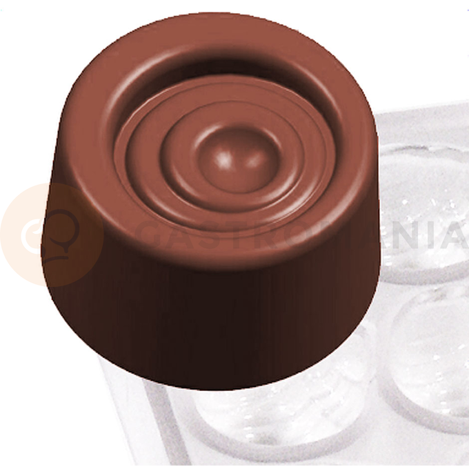 Mata z poliwęglanu do czekoladek, gładki stożek | CONTACTO, 6751/020