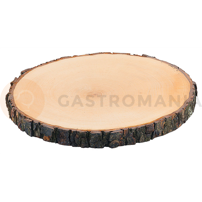 Okragła taca drewniana, średnica 200-220 mm | CONTACTO, 3863/022