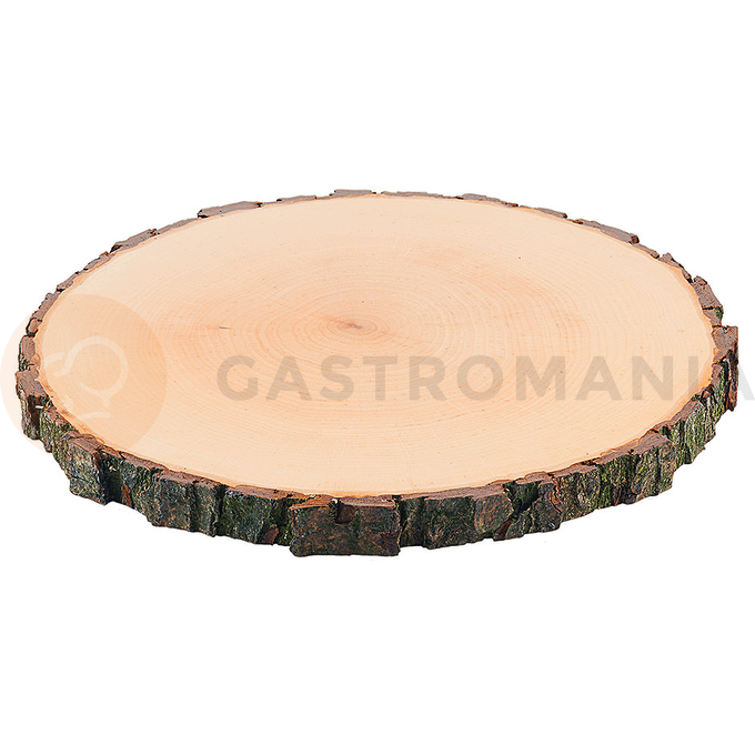Okrągła taca drewniana, średnica 230-260 mm | CONTACTO, 3863/026