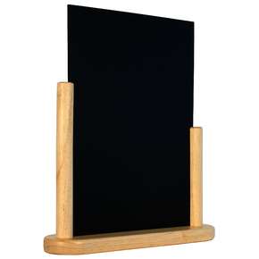 Tablica do menu z drewnianą podstawą w kolorze neutralnym 300x210 mm | CONTACTO, 7685/300