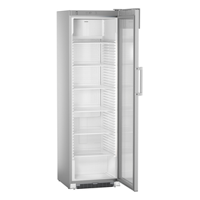 Szafa chłodnicza ekspozycyjna z panelem reklamowym, przeszklonymi drzwiami i chłodzeniem dynamicznym, 441 l, 600x696x2027 mm | LIEBHERR, FKDv 4513 Premium