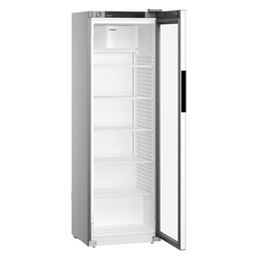 Szafa chłodnicza ekspozycyjna z przeszklonymi drzwiami i chłodzeniem dynamicznym, 400 l, 597x654x1884 mm | LIEBHERR, MRFvd 4011