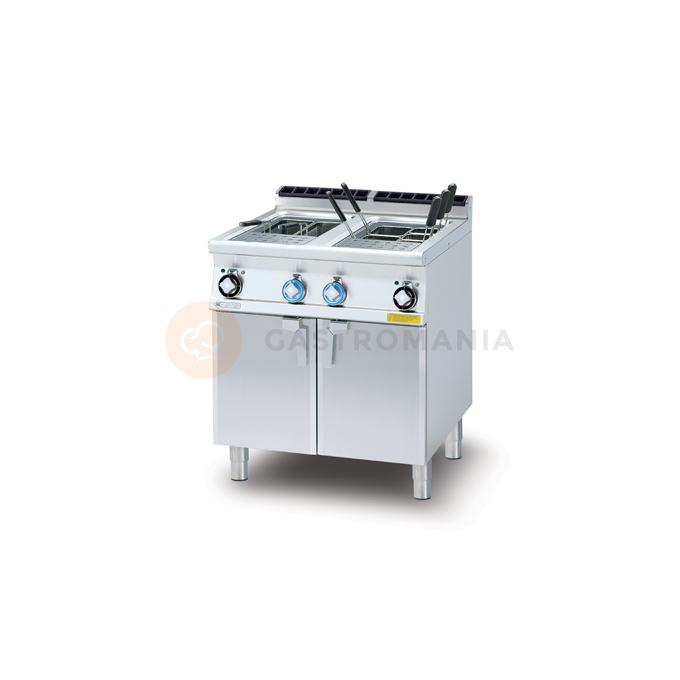 Urządzenie do gotowania makaronu elektryczne 25+25 l, 15,6 kW, 800x700x900 mm | RM GASTRO, CP - 78 ET