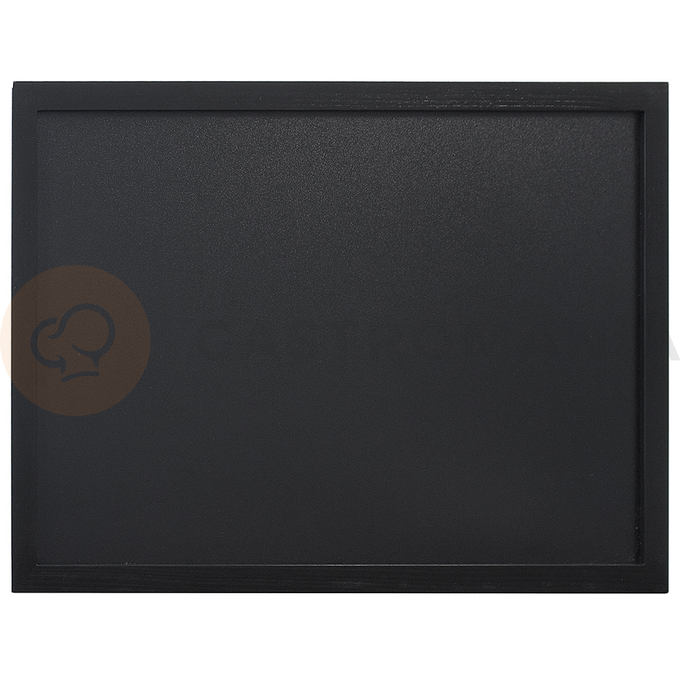 Tablica menu w drewnianej ramie w kolorze czarnym 800x600 mm | CONTACTO, 7680/080