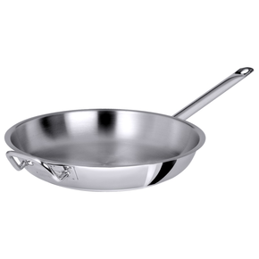 Patelnia z polerowanej stali nierdzewnej o średnicy 26 cm | CONTACTO, Seria 2000