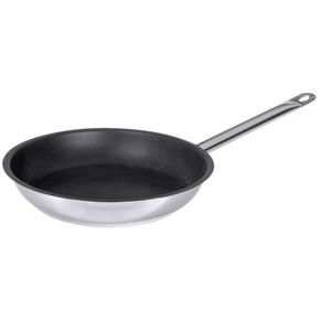 Patelnia ze stali nierdzewnej z powłoką nieprzywierającą o średnicy 32 cm | CONTACTO, Seria 2000