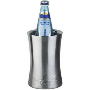 Pojemnik termoizolacyjny do butelek, nierdzewny o średnicy 12,5x19 cm | APS, 36038
