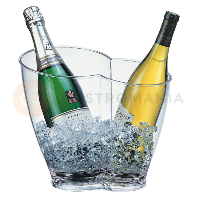 Pojemnik z akrylu na wino oraz szampana, podwójny 4 l | APS, 36056