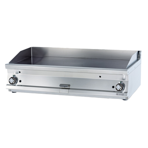 Płyta grillowa gazowa 21 kW, płyta ryflowana chromowana 1160x510 mm, 1200x700x280 mm | RM GASTRO, FTRT - 712 GS