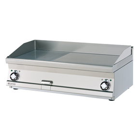 Płyta grillowa elektryczna 4,5+6,75 kW, płyta ryflowana 995x450 mm, 1000x600x280 mm | RM GASTRO, FTRT - 610 ET