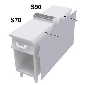 Maskownica boczna lewa do linii 700 i 900 RM Gastro | RM GASTRO, TMA-79SX