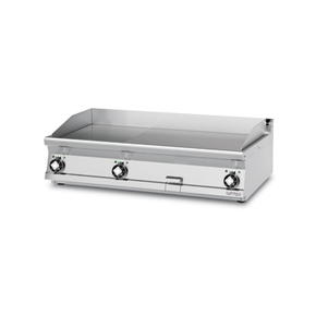 Płyta grillowa elektryczna, 3 strefy grzewcze, 16,65 kW, płyta 1/3 gładka i 2/3 ryflowana 1160x510 mm, 1200x700x280 mm | RM GASTRO, FTLRT - 712 ET3