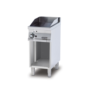 Płyta grillowa gazowa 7 kW, płyta gładka chromowana 360x510 mm, 400x700x900 mm | RM GASTRO, FTL - 74 GS