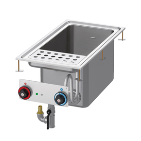 Urządzenie do gotowania makaronu stołowe elektryczne z automatycznym napuszczaniem wody 13,5 kW, wanna 307x509x327 mm, 400x800x510 mm | RM GASTRO, CPAD - 84 ET