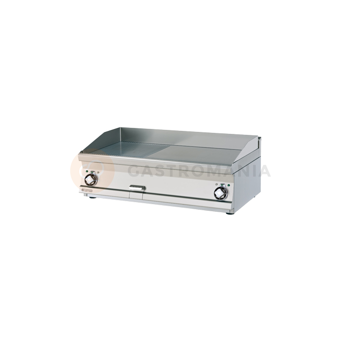 Płyta grillowa elektryczna 4,5+6,75 kW, płyta gładka 995x450 mm, 1000x600x280 mm | RM GASTRO, FTLT - 610 ET