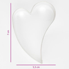 Wykrawacz do ciastek, serce 5,5x7 cm | COOKIE CUTTER, K052064
