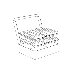 Pudełko kartonowe na makaroniki - SMC144 | PAVONI, Storage &amp;Display