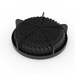 Silikonowa forma do deserów 3D - 180x56 mm, 1000 ml - KE074S | PAVONI, Façon Saint-Honoré