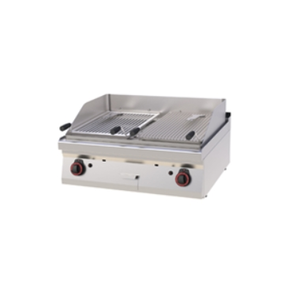 Grill lawowy gazowy 2x 6,5 kW, 2x 380x520 mm, 800x700x330 mm | REDFOX, GL 70/08 G