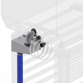 Zestaw instalacyjny modułowy do połączenia 3 urządzeń z piecem statycznym ST Series Bakery | FM INDUSTRIAL, 9120711