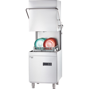 Zmywarko-wyparzarka kapturowa, dozownik płynu myjącego, cykl 120/180 s, 10,8 kW, 400 V | STALGAST, 803021