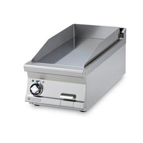 Płyta grillowa elektryczna 7,5 kW, płyta ryflowana ﻿﻿chromowana ﻿360x680 mm, 400x900x280 mm | RM GASTRO, FTRT-94ETS
