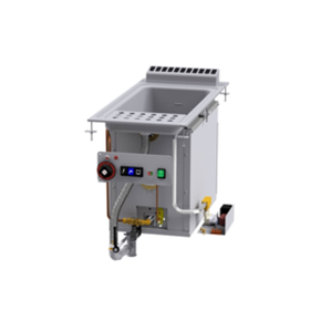 Urządzenie do gotowania makaronu gazowe drop-in z automatycznym napuszczaniem wody, 40 l, wanna: 307x509x327 mm, 400x900x650 mm | RM GASTRO, CPAD - 94 G