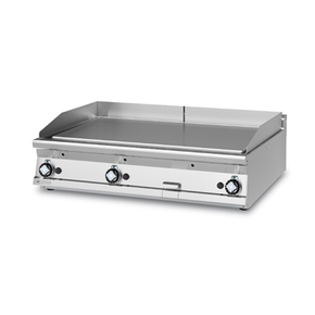 Płyta grillowa gazowa, płyta gładka 1105x650 mm, 1200x900x280 mm | RM GASTRO, FTLT-912G