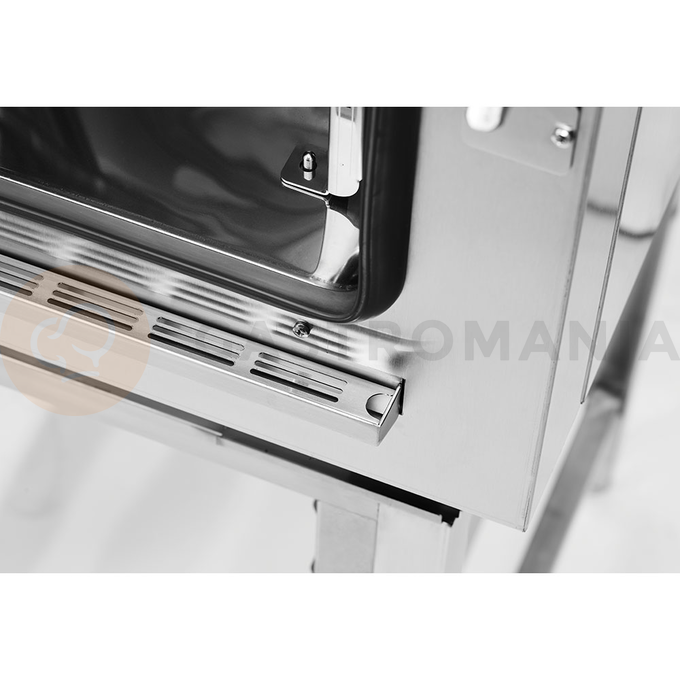 Piec konwekcyjno-parowy gazowy 7x GN2/1, sterowanie dotykowe, 790x1280x850 mm | STALGAST, SmartCook