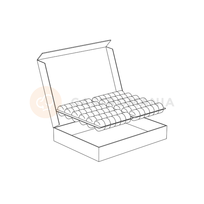 Pudełko kartonowe na makaroniki - SMC72 | PAVONI, Storage &amp;Display