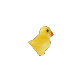 Kurczaczek mini, figurka z cukru, 2 cm, komplet 100 szt. | MAGMART, WMP03