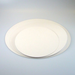 Podkład okrągły pod ciasto, śr. 28 cm, 5 szt. białe | FUNCAKES, FC2828RD