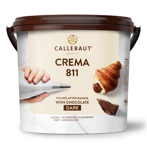 Krem do nadziewania, ciemna czekolada Crema 811, wiaderko 5 kg | CALLEBAUT, FMD-P1336-651