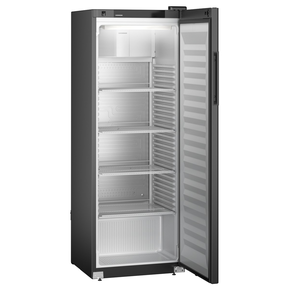Szafa chłodnicza z pełnymi drzwiami i chłodzeniem dynamicznym, czarna, 327 l, 597x654x1684 mm | LIEBHERR, MRFvg 3501 Perfection
