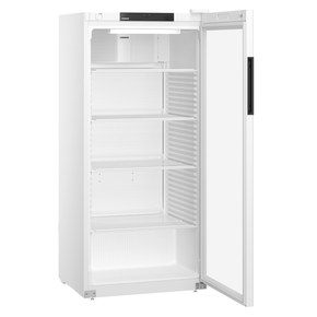 Szafa chłodnicza ekspozycyjna z przeszklonymi drzwiami i chłodzeniem dynamicznym, biała, 569 l, 747x769x1684 mm | LIEBHERR, MRFvc 5511 Performance