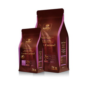 Czekolada karmelowa - kuwertura Lactee Caramel&amp;#x2122; 31%, 2,5 kg torba | CACAO BARRY, CHF-N31CARA-E4-U72