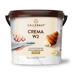 Krem do nadziewania, biała czekolada Crema W2, wiaderko 5 kg | CALLEBAUT, FMW-R1435-651
