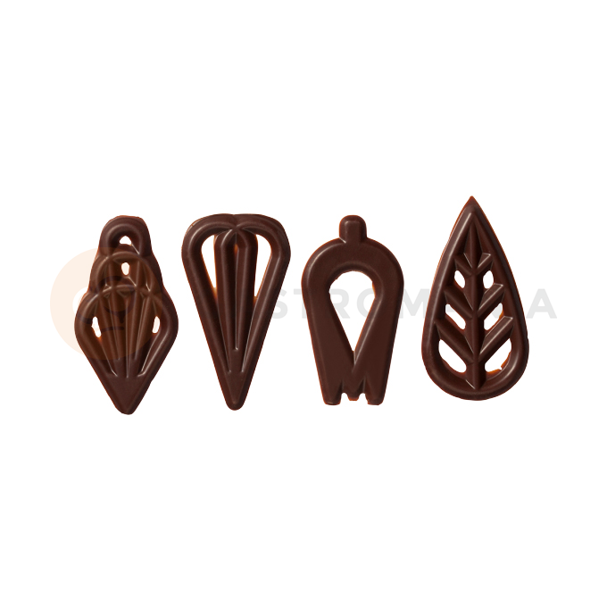 Dekoracja z czekolady, zestaw soiree 45 mm - 550 szt. | MONA LISA, CHD-OD-19799E0-999