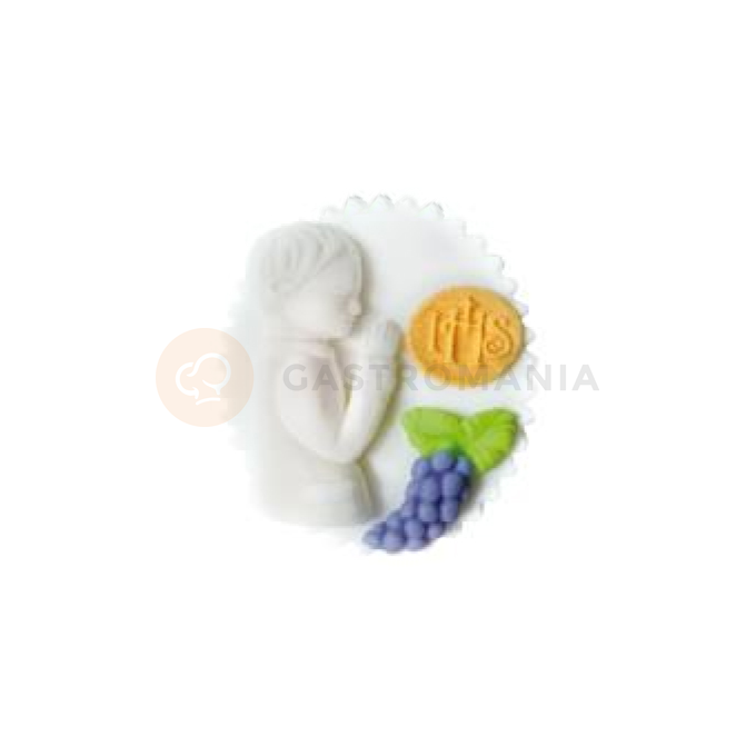 Dziecko komunijne, chłopiec, figurka z cukru, 10 cm | MAGMART, T24/1/N-CH